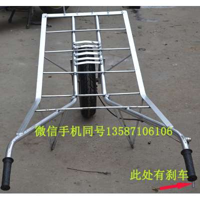 Welding Single Wheelbarrow for Agriculture and Industry with Brake